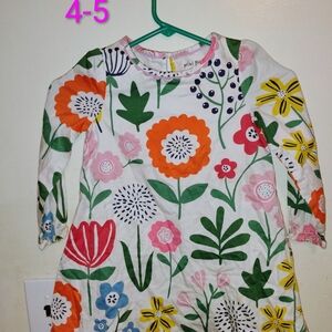Mini Boden 4/5 Floral Top